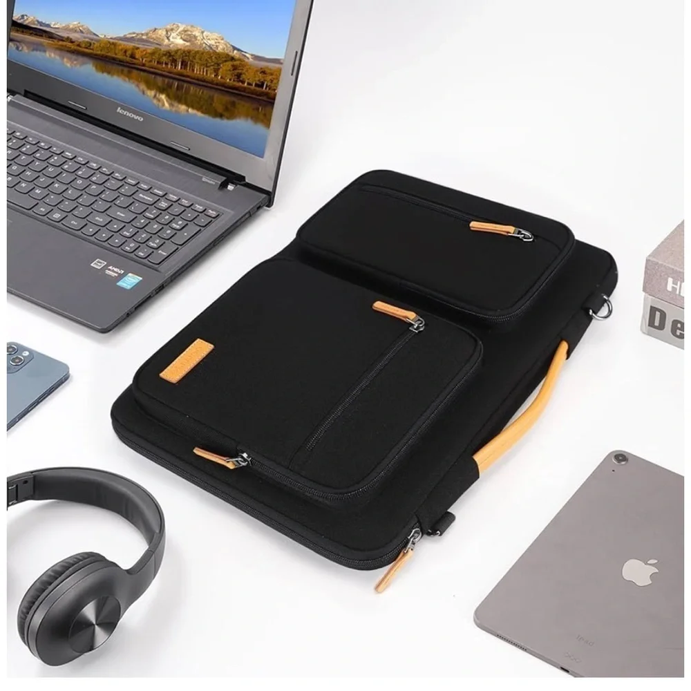 Mosiso 360 Protective Laptop Shoulder Bag